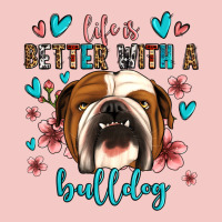 Life Is Better With A Bulldog Urban Heavy Tee | Teevron