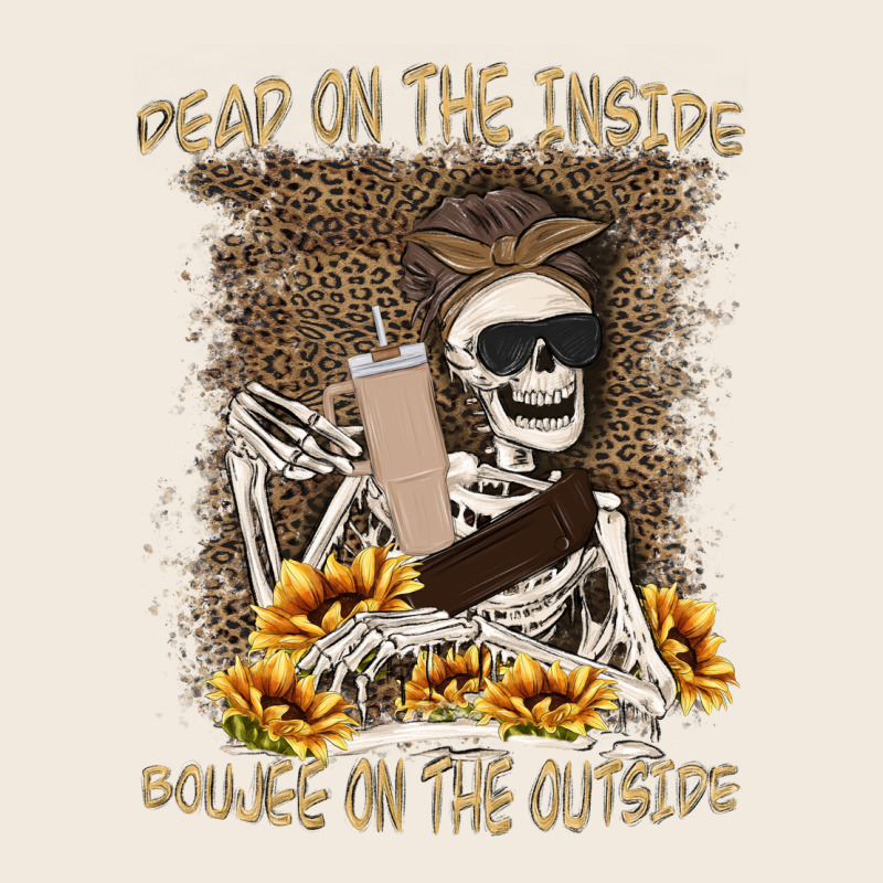 Dead Inside Boujee Outside Zipper Hoodie by MaliasSmallBusiness | Teevron