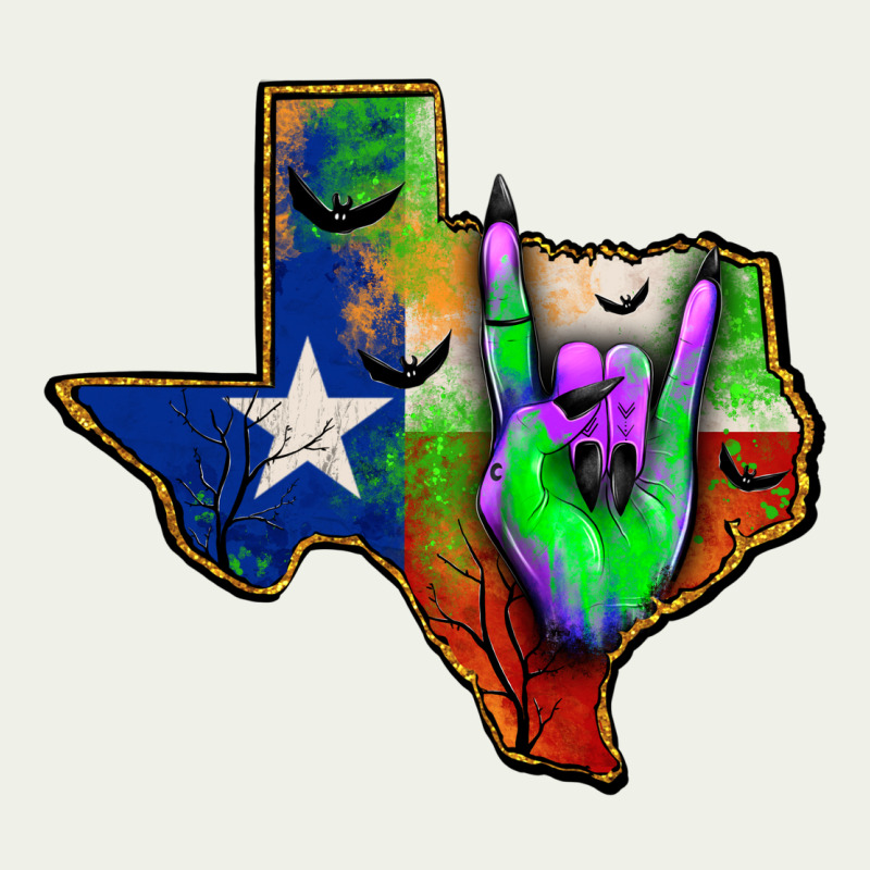 Texas Map Halloween Urban Heavy Tee by JahusDesignShop | Teevron