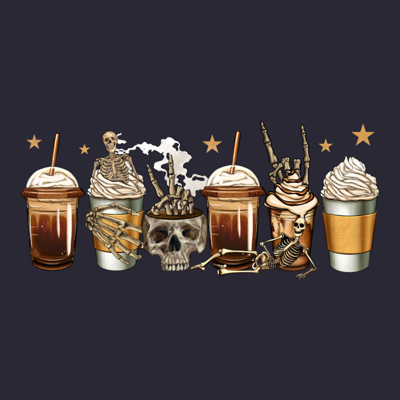 Skeleton Coffee Cups Vintage Tee by Jasminsmagicworld | Teevron