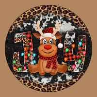 Joy Reindeer Christmas Ornament Long Sleeve Tee | Teevron