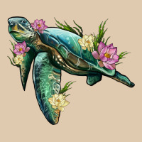 Sea Turtle With Lotus Heavyweight Sweatshirt | Teevron