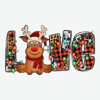 Love Christmas Reindeer Urban Heavy Tee | Teevron