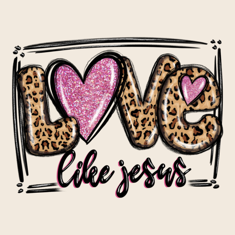 Love Like Jesus Zipper Hoodie by MaliasSmallBusiness | Teevron