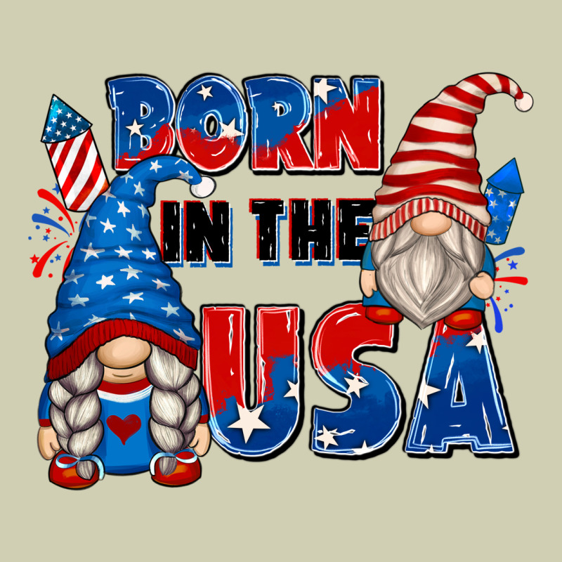 Born In The Usa Heavy Core Tee by Zillion Design Studio | Teevron