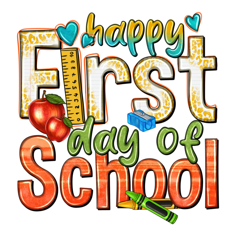 Happy First Day Of School Premium Tee by texasbilliewilder | Teevron