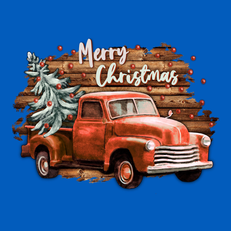 Merry Christmas Truck Urban Hoodie by CowGirlArtShop | Teevron