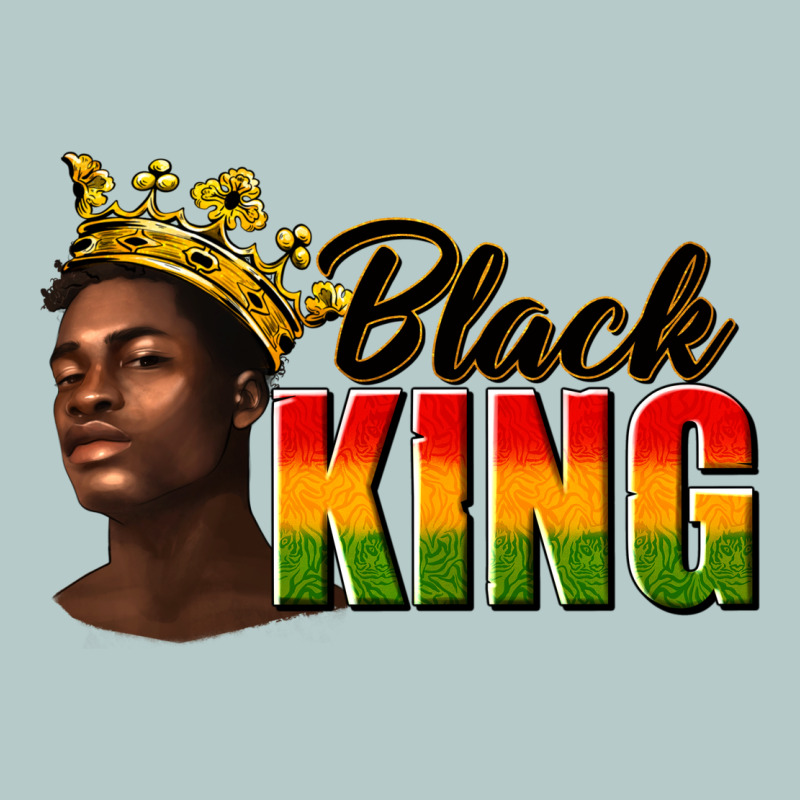 Afro Man Black King Heavy Core Tee by texasbilliewilder | Teevron
