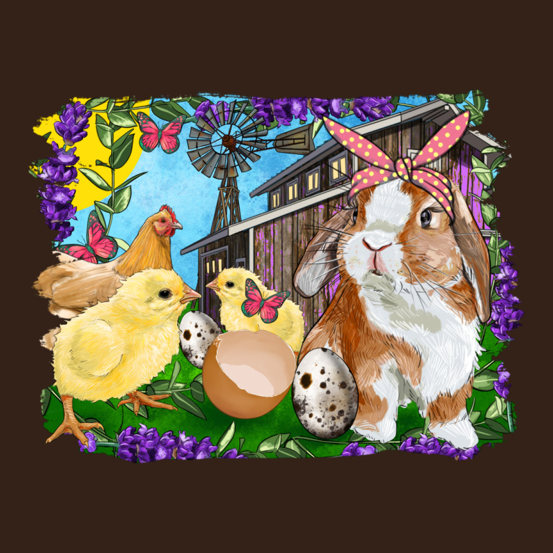 Easter Farm Chicks And Bunny Heavy Core Tee by RanaPortraitStore | Teevron