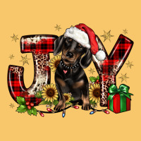 Christmas Joy Dachshund Vintage Hoodie | Teevron