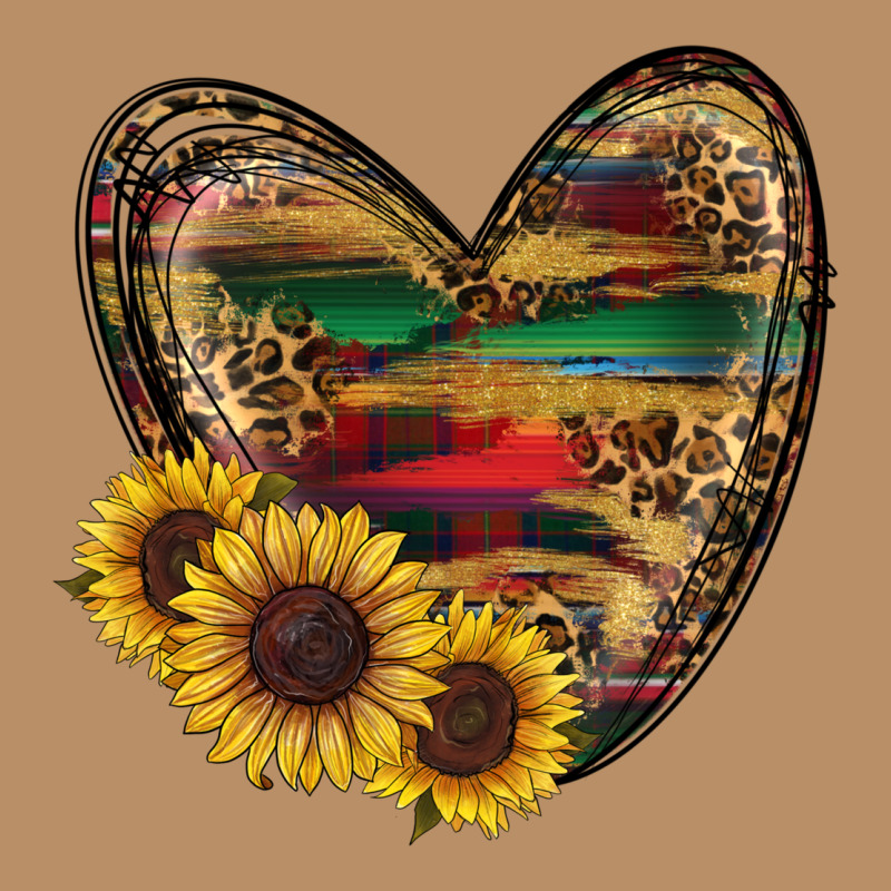 Sunflower Fall Heart Vintage Hoodie by RanaPortraitStore | Teevron