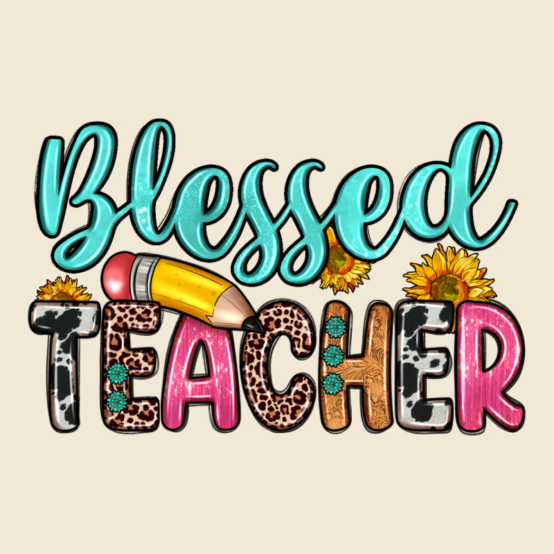 Blessed Teacher Premium Tee by Zillion Design Studio | Teevron