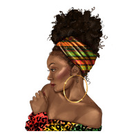 afro black woman profile juneteenth | Teevron