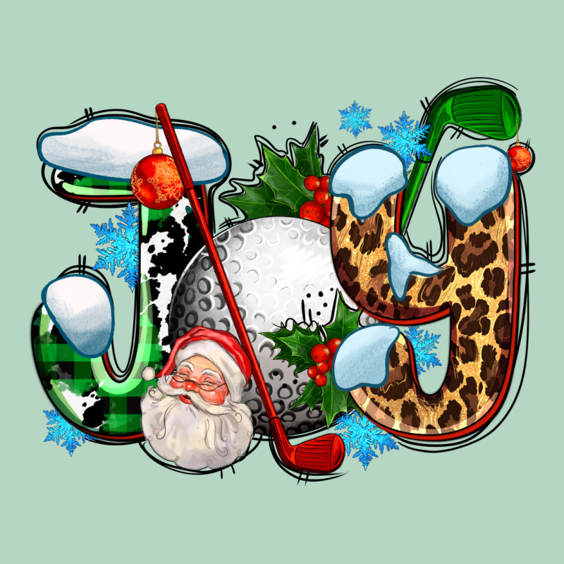 Joy With Golf And Santas Classic Tee by AdoDesignShop | Teevron