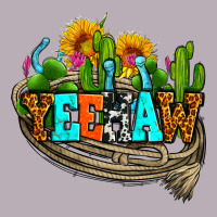 Yeehaw And Cactus With Horseshoe Vintage Tee | Teevron