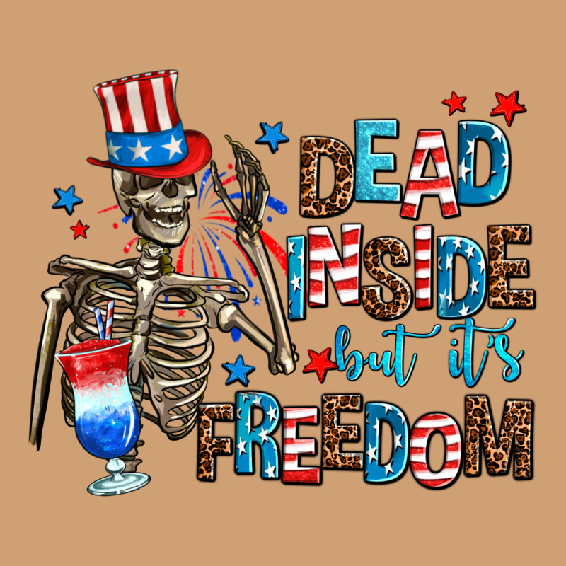 Dead Inside But Its Freedom Vintage Tee by AdoDesignShop | Teevron