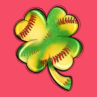 St. Patrick's Day Clover Softball Premium Sweatshirt | Teevron
