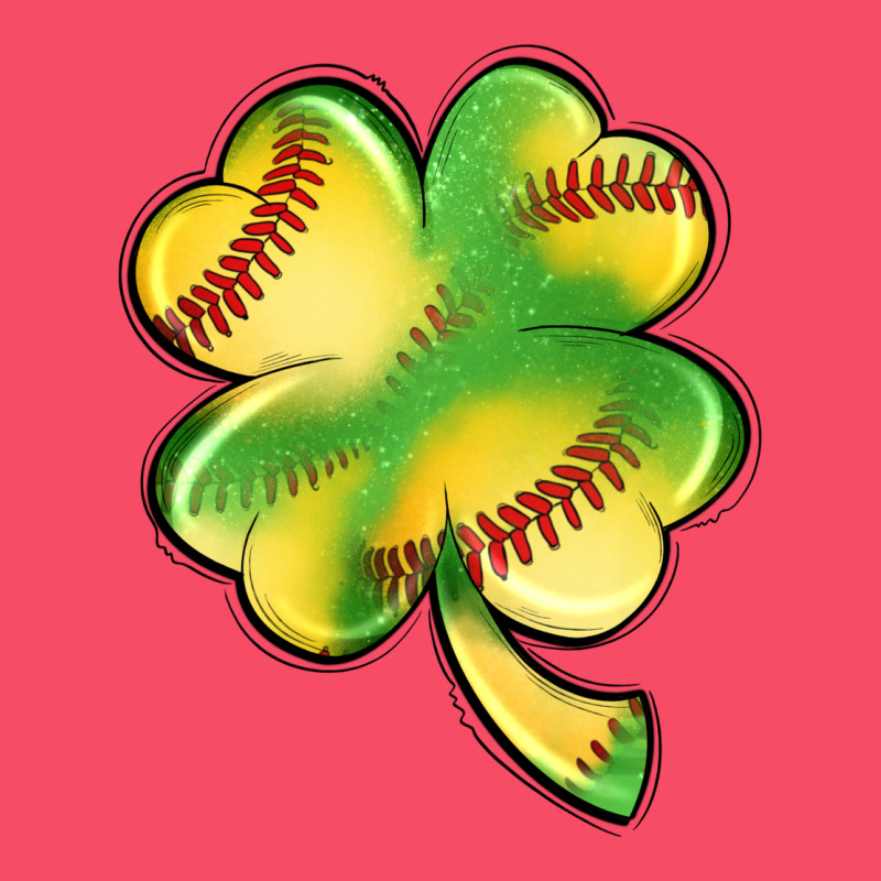 St. Patrick's Day Clover Softball Premium Sweatshirt by Artiststas | Teevron