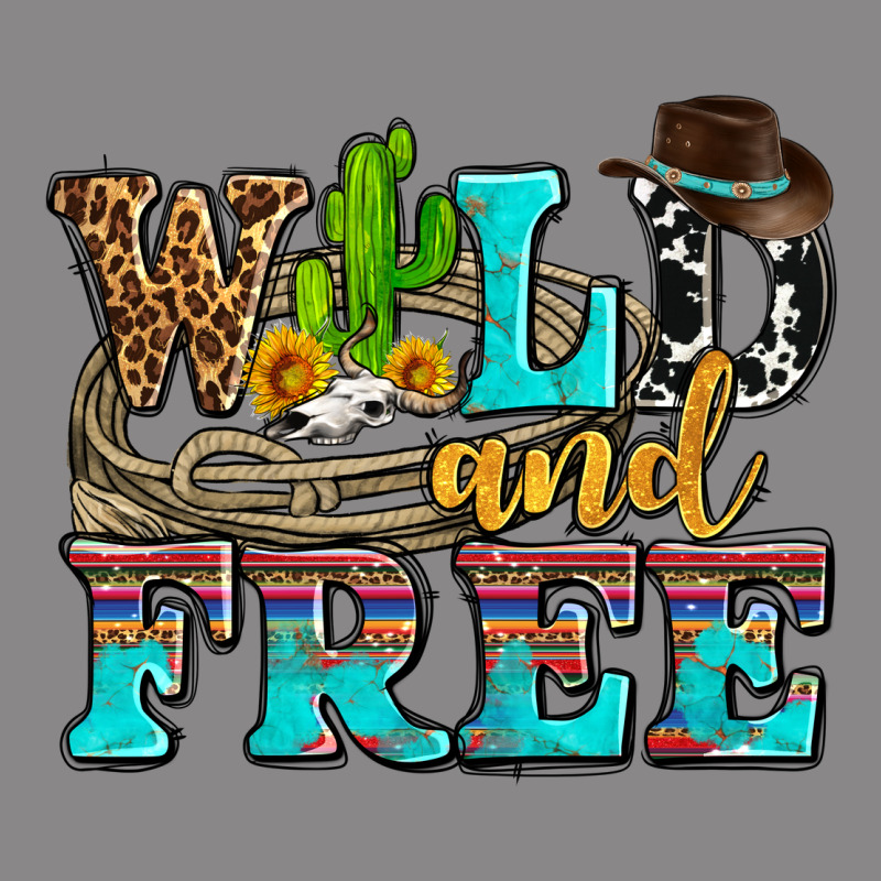 Wild And Free With Cactus Vintage Tee by AdoDesignShop | Teevron