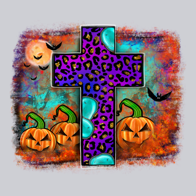 Halloween Cross Heavyweight Sweatshirt by JahusDesignShop | Teevron