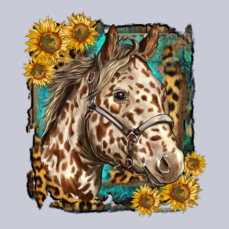 Appaloosa Horse With Sunflowers And Western Background Heavyweight Hoodie by LillyAllenDesigns | Teevron
