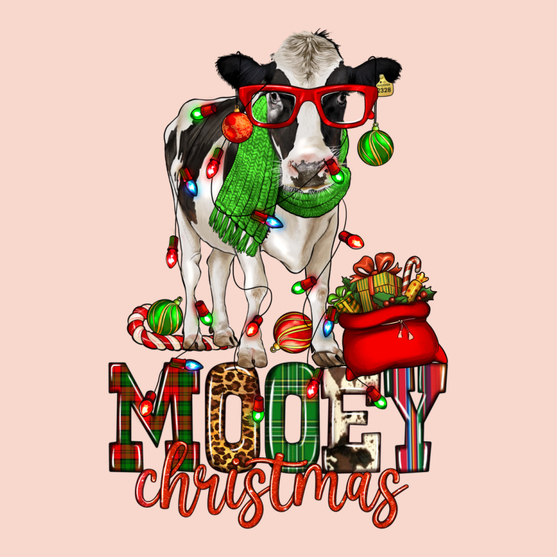 Mooey Christmas Holstein Cow Urban Hoodie by CowGirlArtShop | Teevron