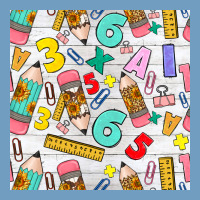 Back To School Seamless Pattern Urban Heavy Tee | Teevron