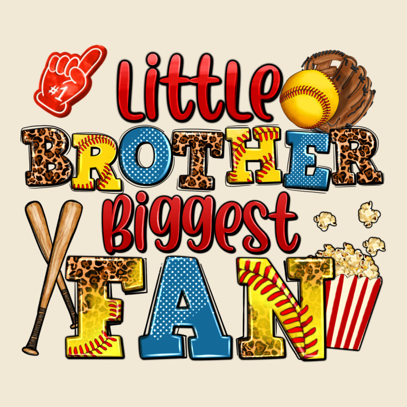 Little Brother Biggest Fan Premium Tee by AdoDesignShop | Teevron