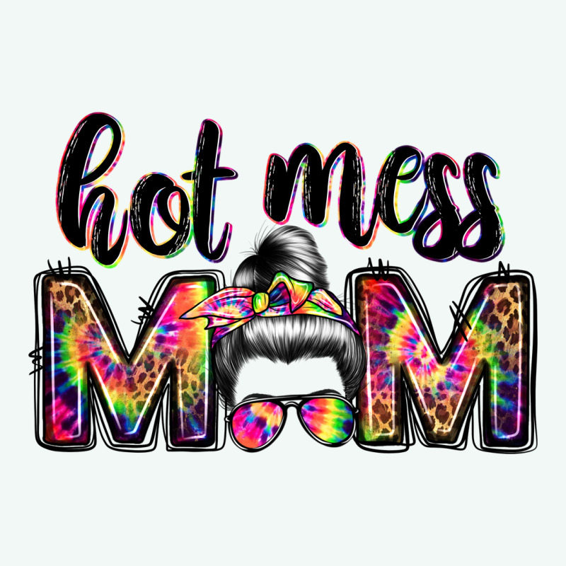 Hot Mess Mom Messy Bun Premium Hoodie by JahusDesignShop | Teevron