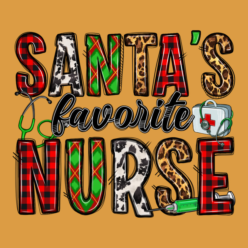 Santa's Favorite Nurse Urban Heavy Tee by Jasminsmagicworld | Teevron