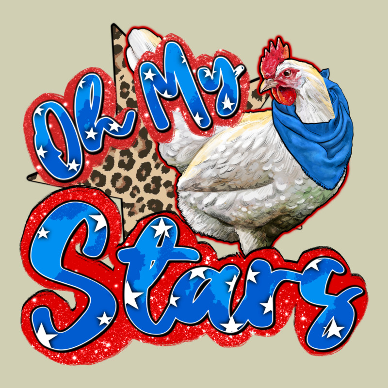 Oh My Stars Chicken Heavy Core Tee by Zillion Design Studio | Teevron