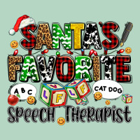 Santas Favorite Speech Therapist Classic Tee | Teevron