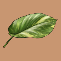 Golden Pothos Leaf Heavyweight Hoodie | Teevron