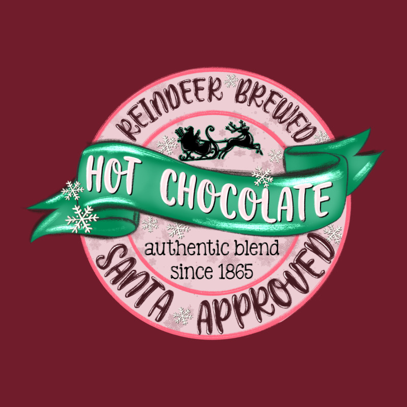 Reindeer Brewed Santa Approved Pink Zipper Hoodie by MaliasSmallBusiness | Teevron