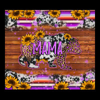 Mama Bear Sunflowers Purple Heavyweight Sweatshirt | Teevron