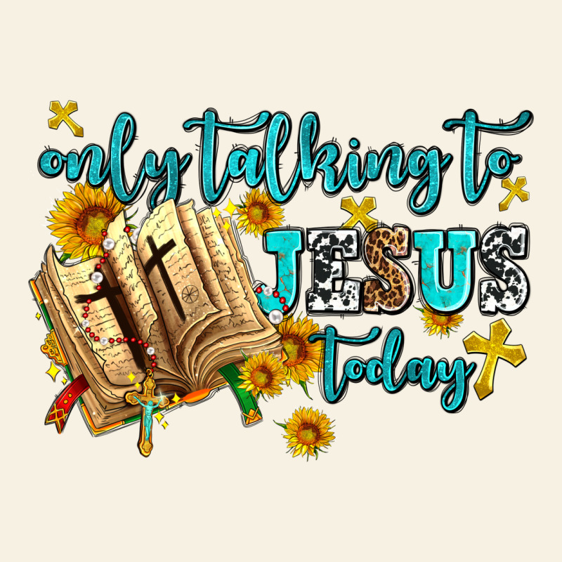 Only Talking To Jesus Today Vintage Tee by AdoDesignShop | Teevron