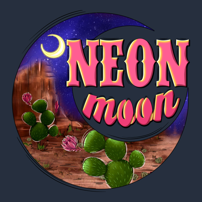Neon Moon Zipper Hoodie by NancyCooperArtShop | Teevron