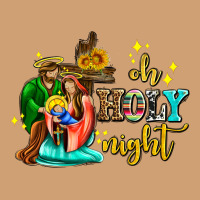 Oh Holy Night With Sunflower And Cross Vintage Tee | Teevron