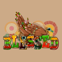 Blessed Afro Woman Hands Vintage Hoodie | Teevron