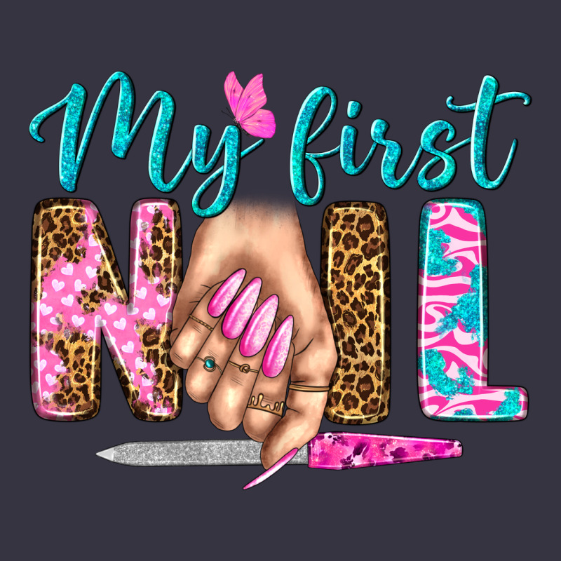 My First Nail Bbs Vintage Hoodie by BundleAndBundleShop | Teevron
