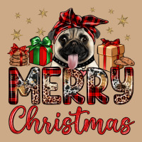 Merry Christmas Pug Vintage Hoodie | Teevron