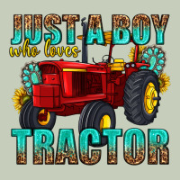 Just A Boy Who Loves Tractor Ladies Tee | Teevron