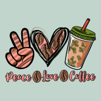 Peace Love Coffee Zipper Hoodie | Teevron