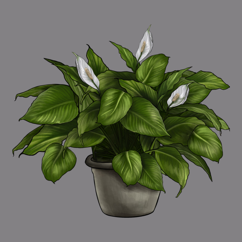 Peace Lily Heavyweight Hoodie by LillyAllenDesigns | Teevron