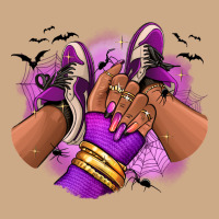 Halloween Afro Sneakers Vintage Hoodie | Teevron