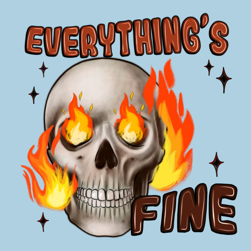 Everythings Fine Premium Hoodie by JahusDesignShop | Teevron