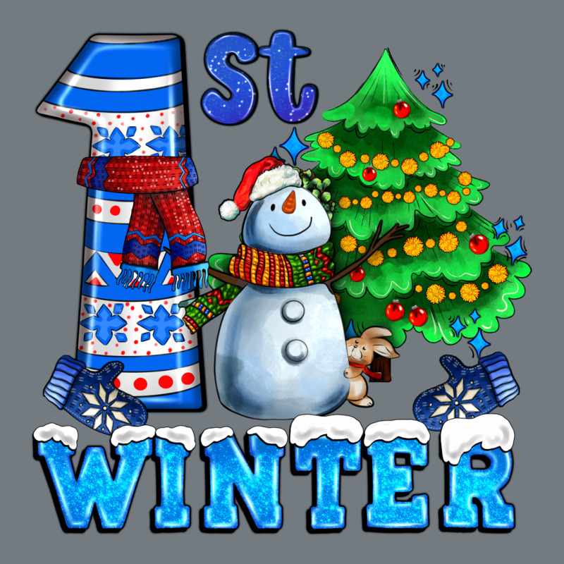 First Winter With Snowman Heavyweight Sweatshirt by AdoDesignShop | Teevron