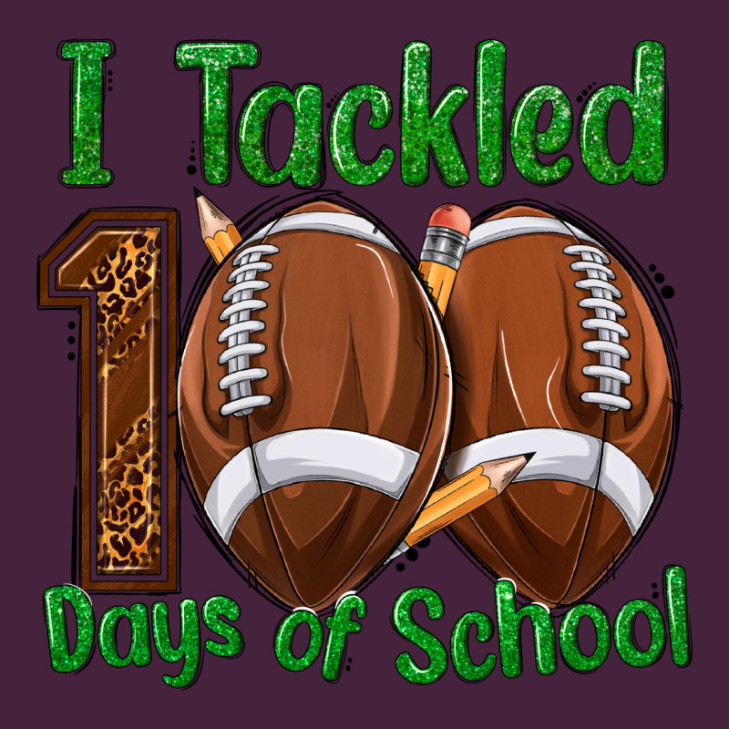 I Tackled 100 Days Of School Football Premium Tee by texasbilliewilder | Teevron