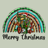 Merry Christmas Cactus Rainbow Long Sleeve Tee | Teevron