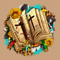 Cross With Bible And Sunflowers Vintage Tee | Teevron